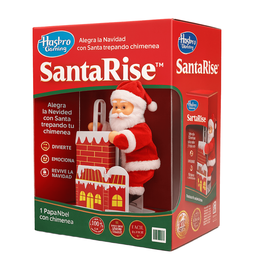 SANTARISE™ PAPÁ NOEL EN LA CHIMENEA