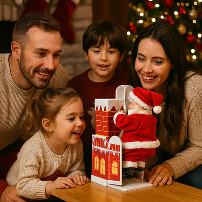 SANTARISE™ PAPÁ NOEL EN LA CHIMENEA