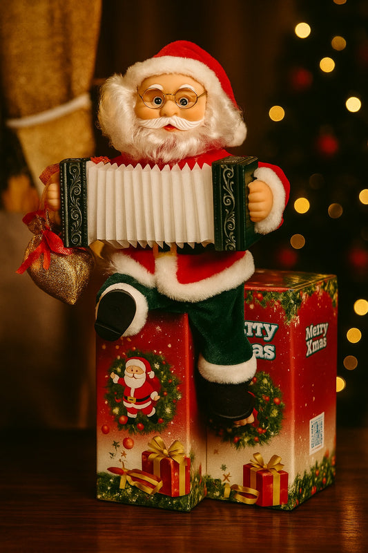 Pacho Noel El Acordeonero navideño 🎁 Incluye libro de novenas, villancicos y recetas navideñas totalmente gratis.